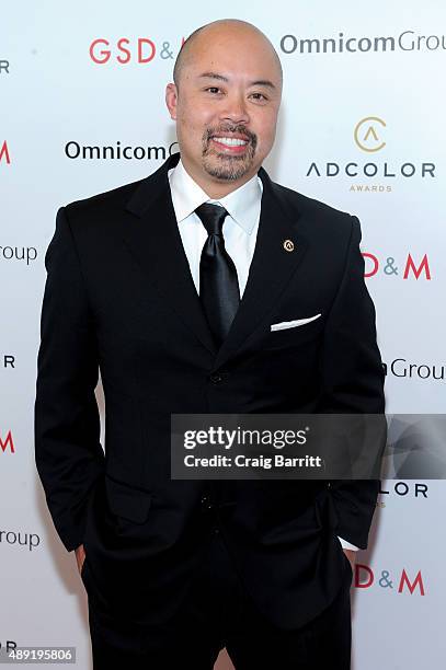 Will Chau, Creative Director, GSD&M attends the 9th Annual ADCOLOR Awards at Pier 60 on September 19, 2015 in New York City.