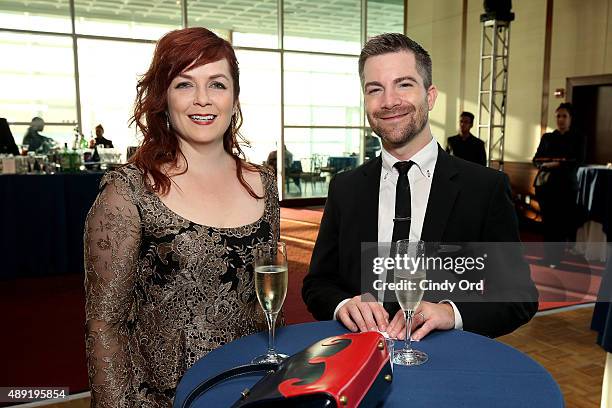 Guests attends the 9th Annual ADCOLOR Awards at Pier 60 on September 19, 2015 in New York City.