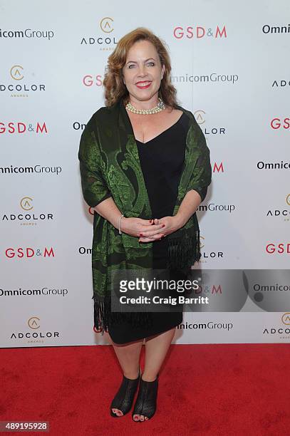 Kat Gordon, Founder of 3% Conference, attends the 9th Annual ADCOLOR Awards at Pier 60 on September 19, 2015 in New York City.