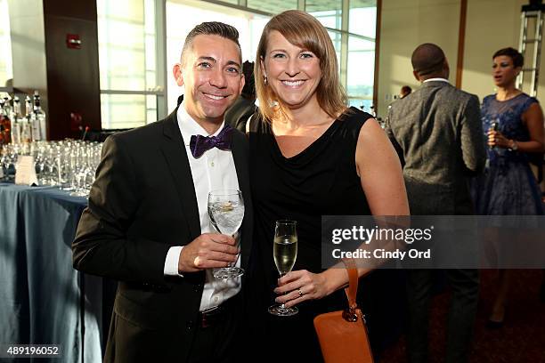 Guests attends the 9th Annual ADCOLOR Awards at Pier 60 on September 19, 2015 in New York City.