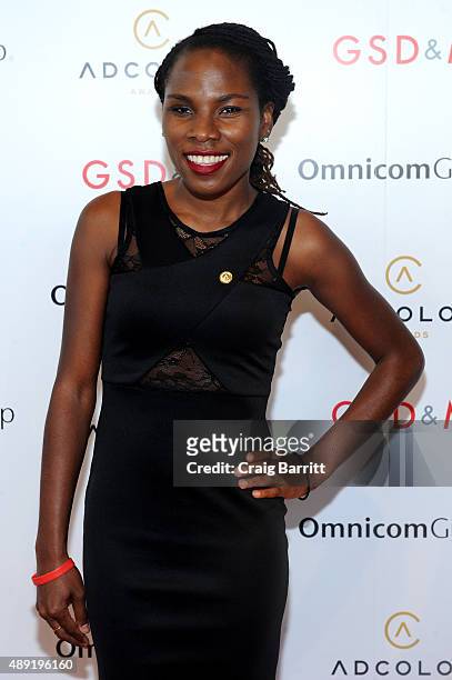 Luvvie Ajayi, Rockstar Nominee, Owner Awesomely Luvvie attends the 9th Annual ADCOLOR Awards at Pier 60 on September 19, 2015 in New York City.