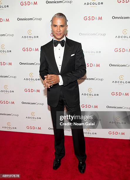 Personality Jay Manuel attends the 9th Annual ADCOLOR Awards at Pier Sixty at Chelsea Piers on September 19, 2015 in New York City.