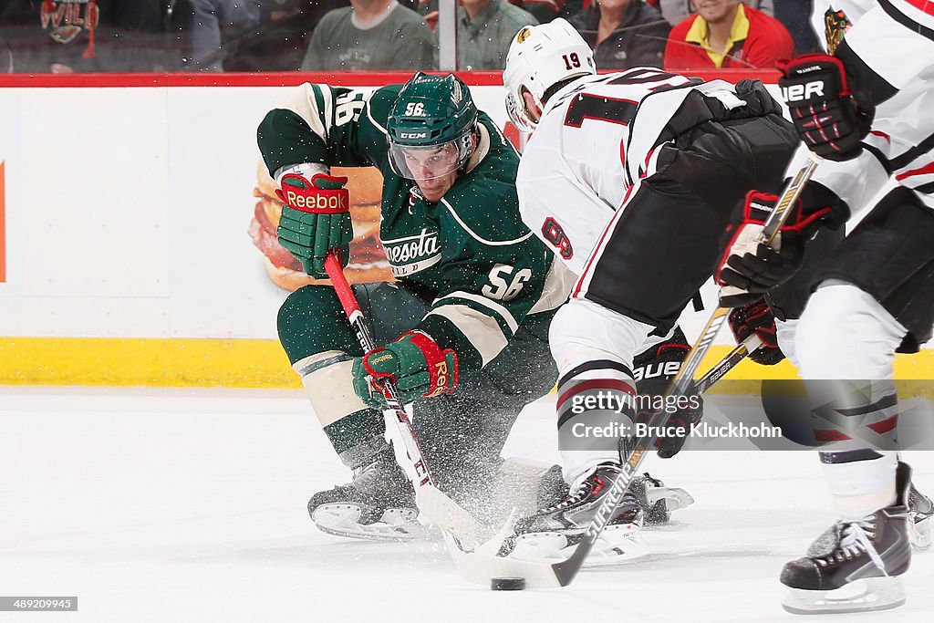 Chicago Blackhawks v Minnesota Wild - Game Three