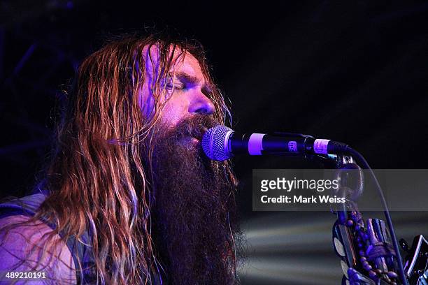 Zakk Wylde of Black Label Society at the Starland Ballroom on May 9, 2014 in Sayreville, New Jersey.