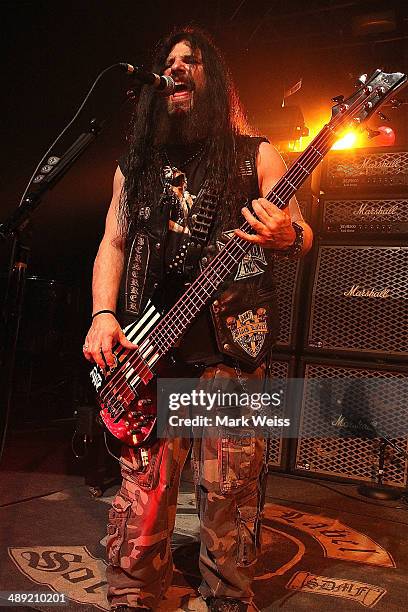 John DeServio of Black Label Society performs at Starland Ballroom on May 9, 2014 in Sayreville, New Jersey.