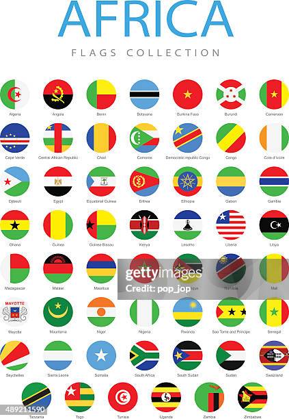 ilustrações de stock, clip art, desenhos animados e ícones de áfrica-arredondado bandeiras-ilustração - bandeira dos camarões