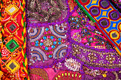Ethnic Rajasthan cushion and belts