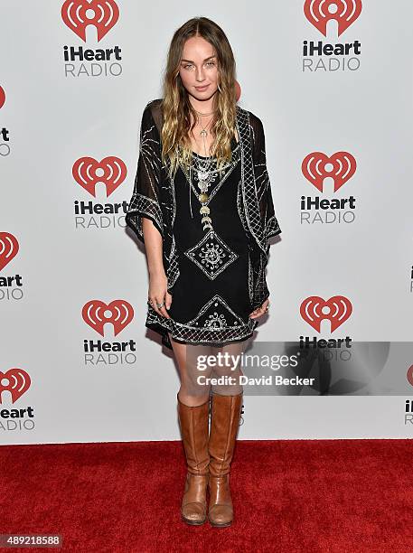 Singer Zella Day attends the 2015 iHeartRadio Music Festival at MGM Grand Garden Arena on September 19, 2015 in Las Vegas, Nevada.