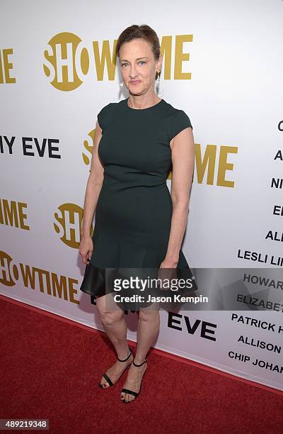 Actress Joan Cusack attends Showtime's 2015 Emmy Eve Party at Sunset Tower Hotel on September 19, 2015 in West Hollywood, California.