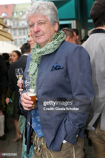 Marcel Reif during the 'Fruehstueck bei Tiffany' at Tiffany Store ahead of the Oktoberfest 2015 on September 19, 2015 in Munich, Germany.