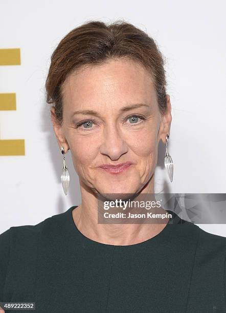 Actress Joan Cusack attends Showtime's 2015 Emmy Eve Party at Sunset Tower Hotel on September 19, 2015 in West Hollywood, California.