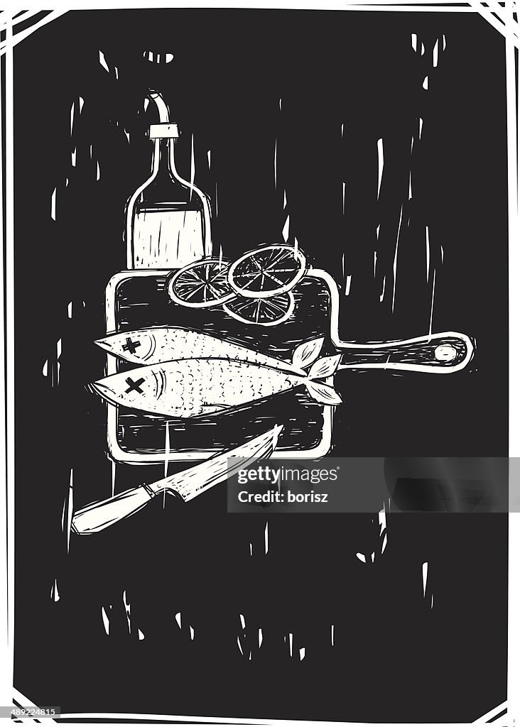 Recipe Graphics Rustic Rustic Cooking High-Res Vector Graphic - Getty Images