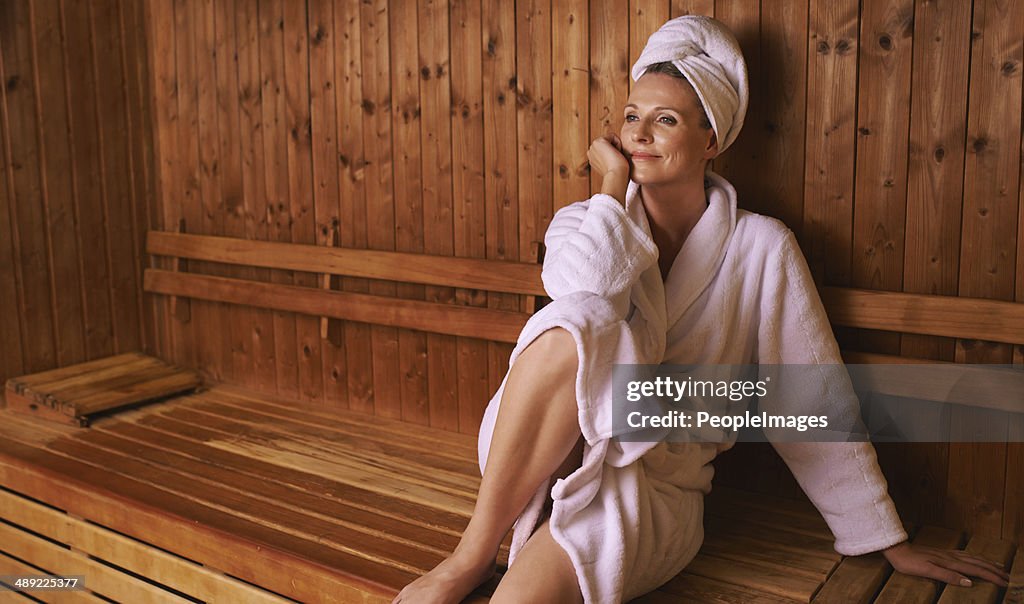 Waiting for the steam to work it's magic