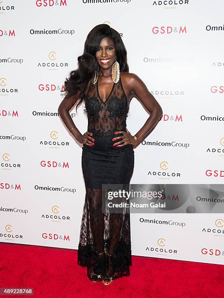 Head of Global Marketing at Beats Music Bozoma Saint John attends the 9th Annual ADCOLOR Awards at Pier Sixty at Chelsea Piers on September 19, 2015...