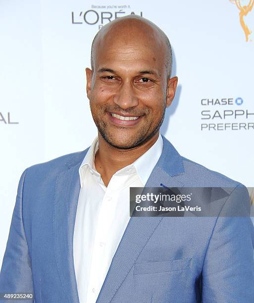 Actor Keegan-Michael Key attends the Television Academy's celebration for the 67th Emmy Award nominees for outstanding performances at Pacific Design...