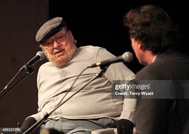 Mac Wiseman attends the Mac Wiseman Program at Country Music Hall of Fame and Museum on September 19, 2015 in Nashville, Tennessee.