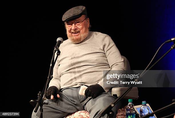 Mac Wiseman attends the Mac Wiseman Program at Country Music Hall of Fame and Museum on September 19, 2015 in Nashville, Tennessee.