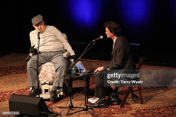 Mac Wiseman attends the Mac Wiseman Program at Country Music Hall of Fame and Museum on September 19, 2015 in Nashville, Tennessee.