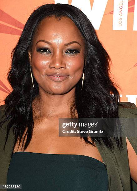 Garcelle Beauvais arrives at the Variety And Women In Film Annual Pre-Emmy Celebration at Gracias Madre on September 18, 2015 in West Hollywood,...