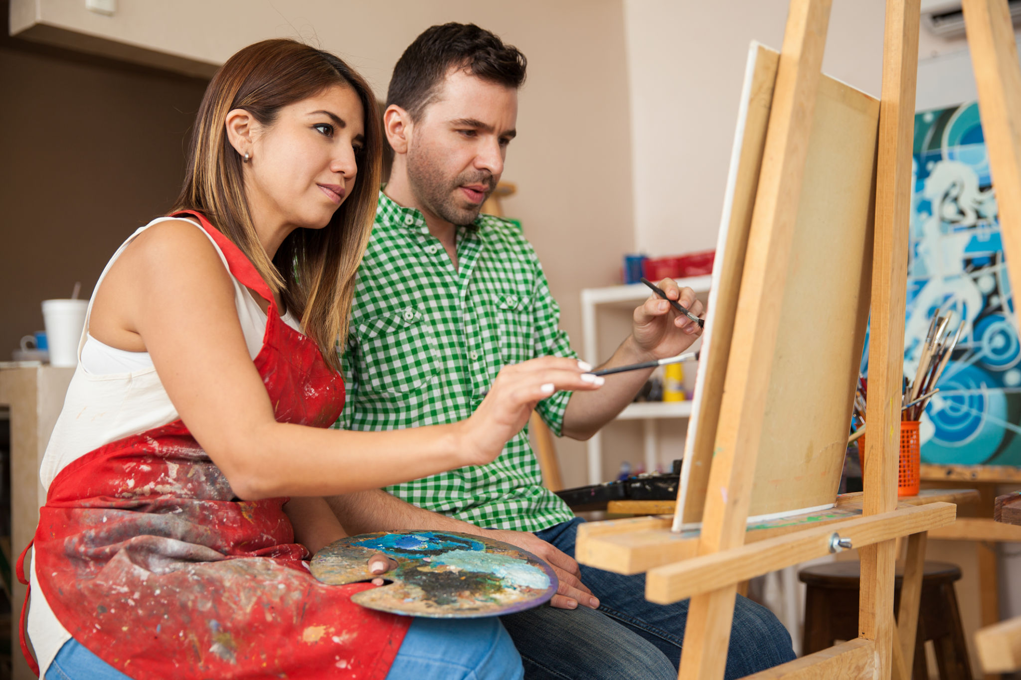 painting class supplies