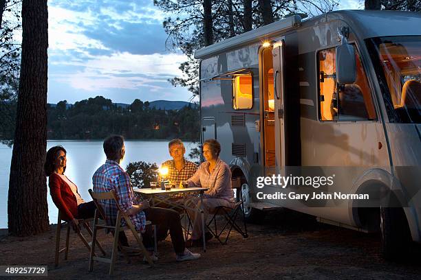 People Around Rv 2,650 Retirement Rv Stock Photos, High-Res Pictures, and Images - Getty ...
