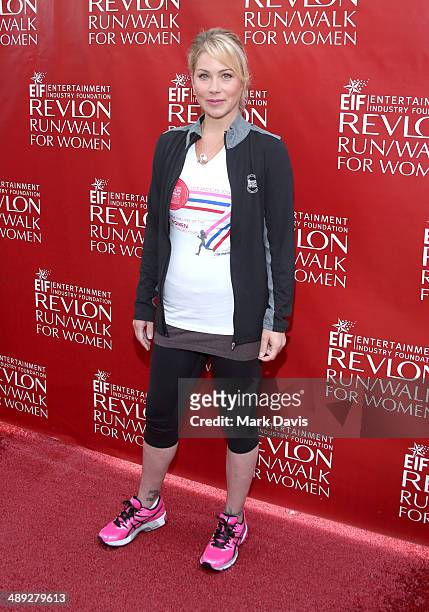Actress Christina Applegate attends the 21st Annual EIF Revlon Run Walk For Women at Los Angeles Memorial Coliseum on May 10, 2014 in Los Angeles,...