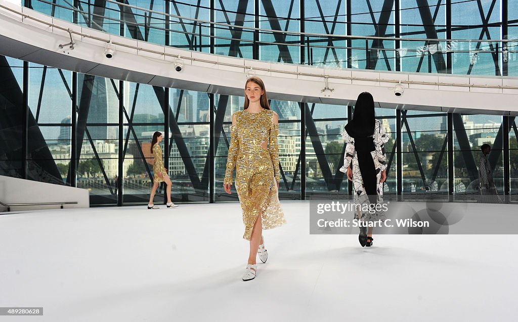 Preen By Thornton Bregazzi - Runway - LFW SS16