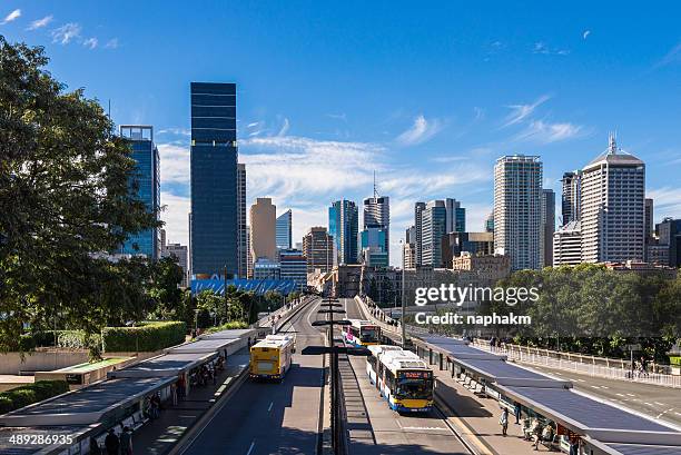 brisbane - brisbane transport stock pictures, royalty-free photos & images