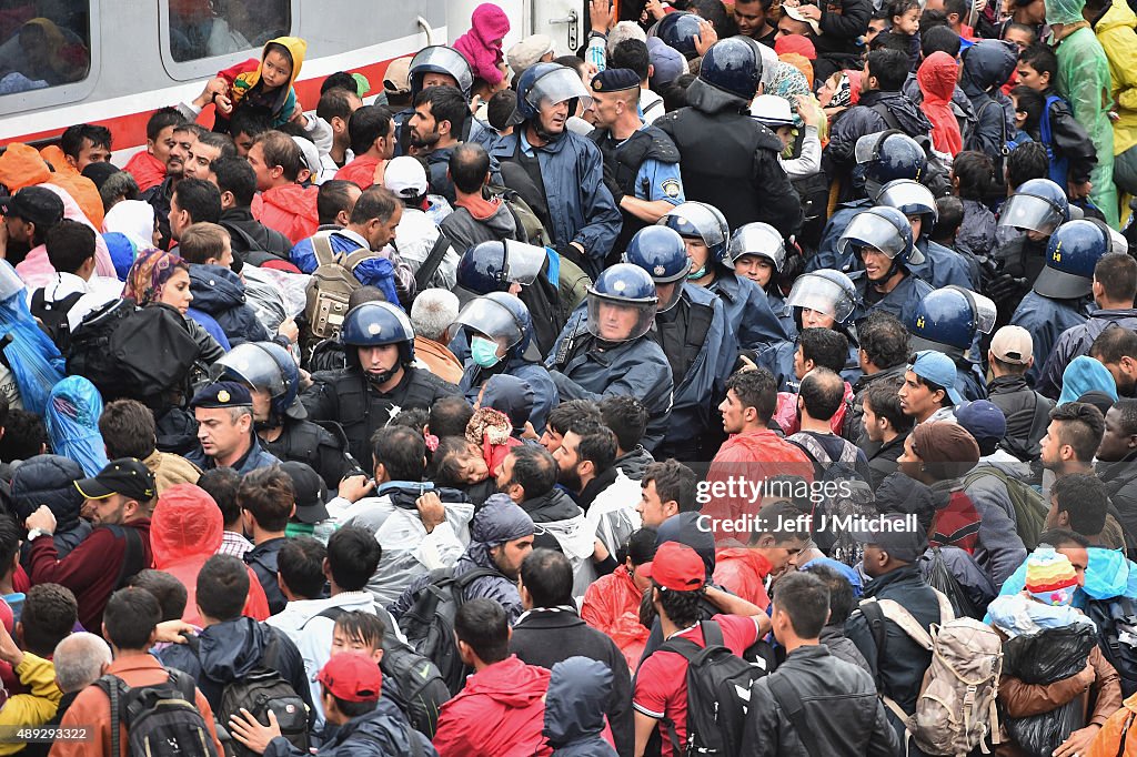 Chaos Surrounds The Migrant Crisis As Croatia Struggles To Cope With The Numbers
