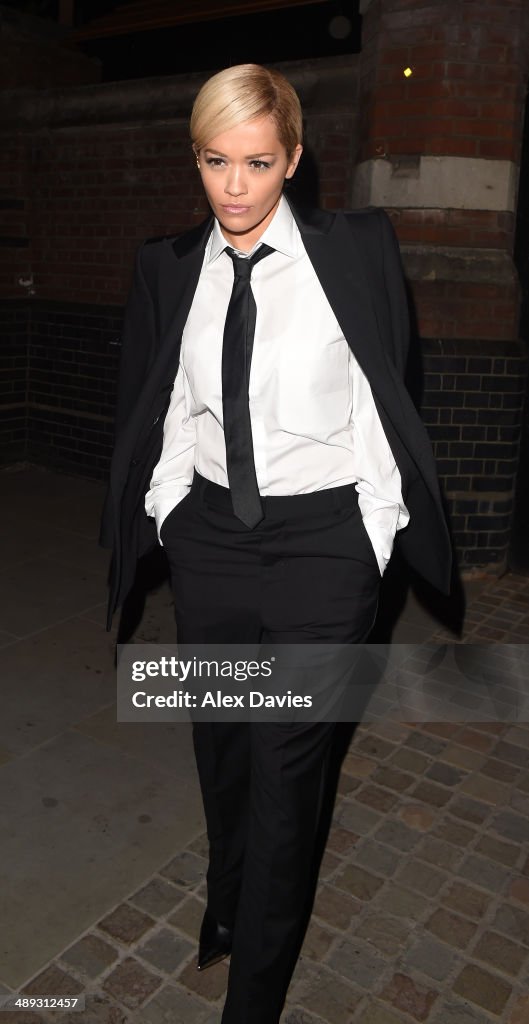 Celebrity Sightings In London - May 10, 2014