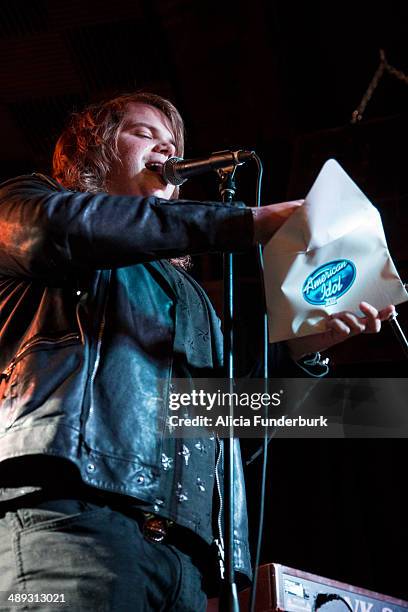 American Idol" finalist Caleb Johnson announces the songs he will perform next week on "American Idol" at The Emerald Lounge during his homecoming on...