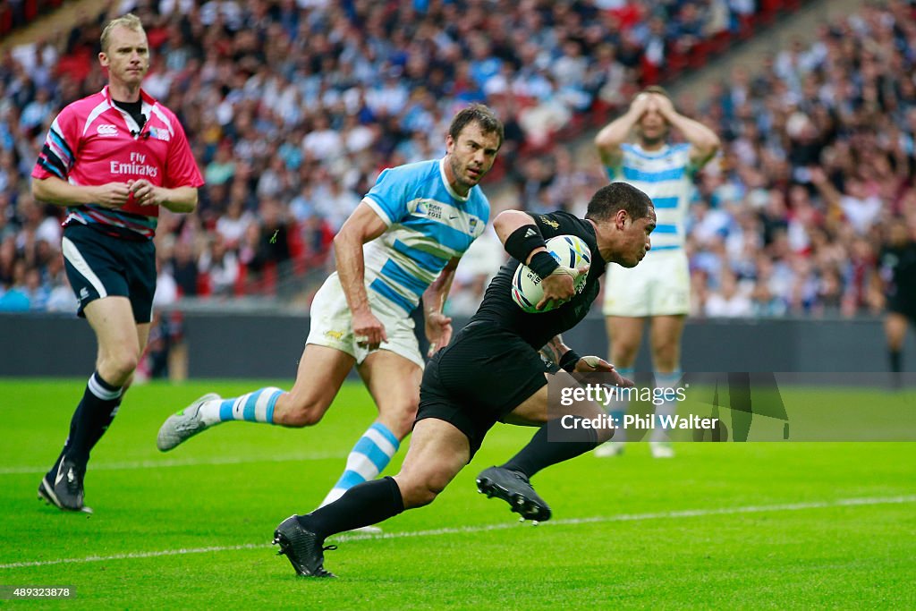 New Zealand v Argentina - Group C: Rugby World Cup 2015