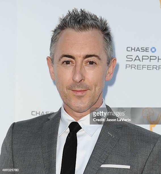 Actor Alan Cumming attends the Television Academy's celebration for the 67th Emmy Award nominees for outstanding performances at Pacific Design...