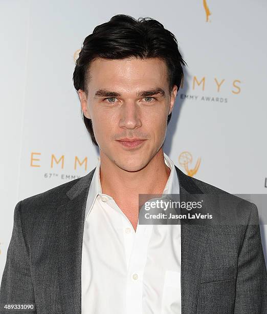 Actor Finn Wittrock attends the Television Academy's celebration for the 67th Emmy Award nominees for outstanding performances at Pacific Design...