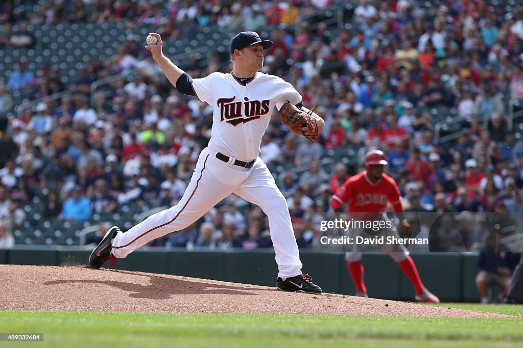 Los Angeles Angels of Anaheim v Minnesota Twins