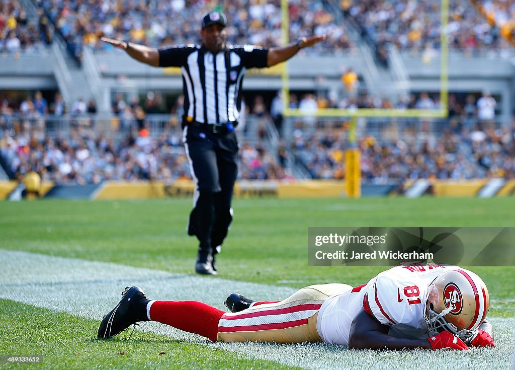 San Francisco 49ers v Pittsburgh Steelers