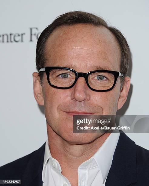 Actor Clark Gregg arrives at the Jonsson Cancer Center Foundation's 19th Annual 'Taste For A Cure' at Regent Beverly Wilshire Hotel on April 25, 2014...
