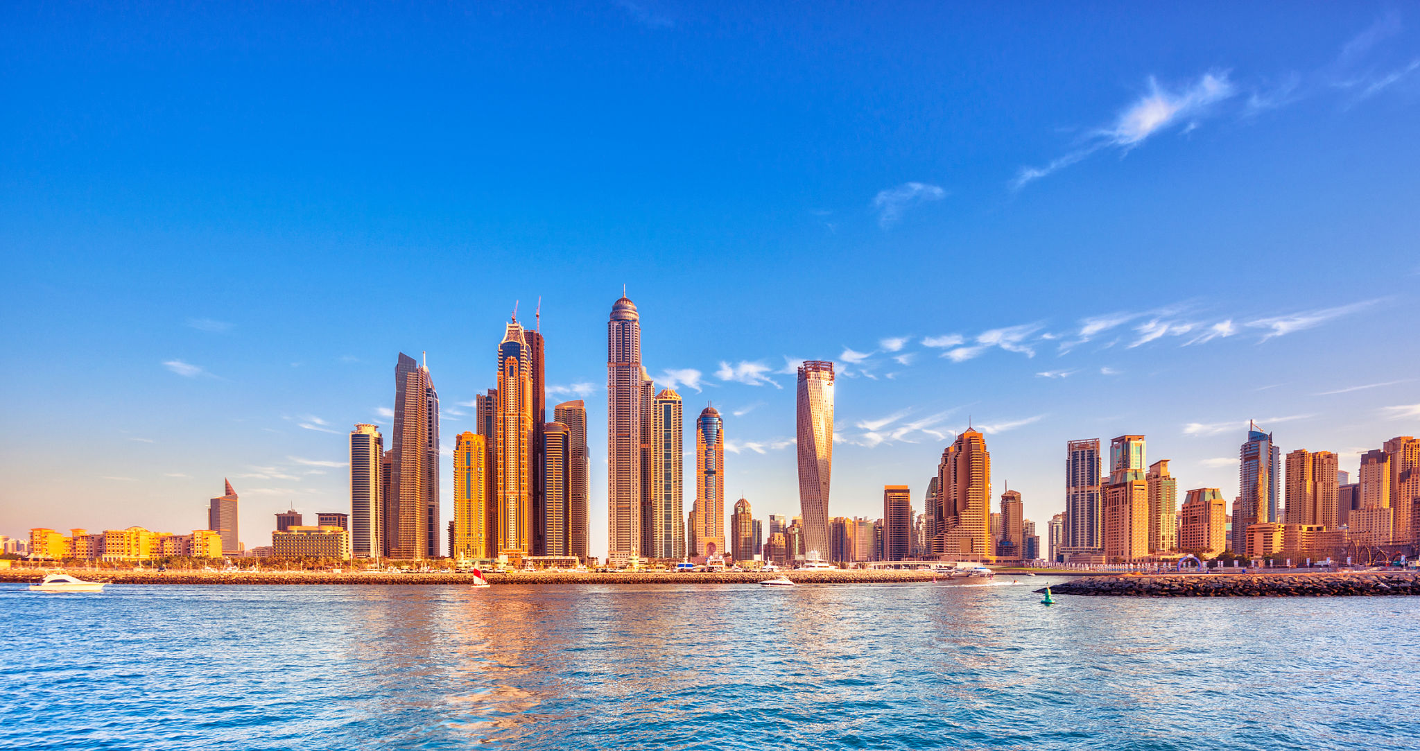 Dubai Marina Skyline UAE Dubai Marina Skyline UAE