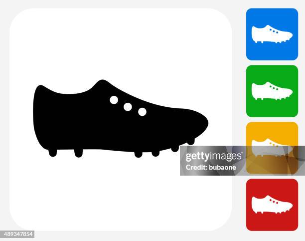 cleats icon flat graphic design - 釘鞋 幅插畫檔、美工圖案、卡通及圖標