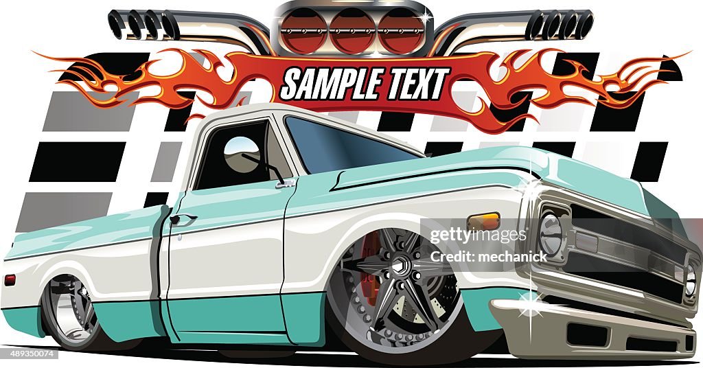 Cartoon Lowrider High-Res Vector Graphic - Getty Images
