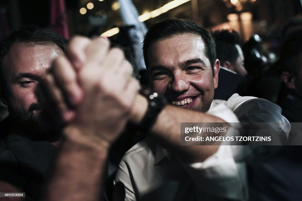 GREECE-POLITICS-ELECTIONS-VOTE