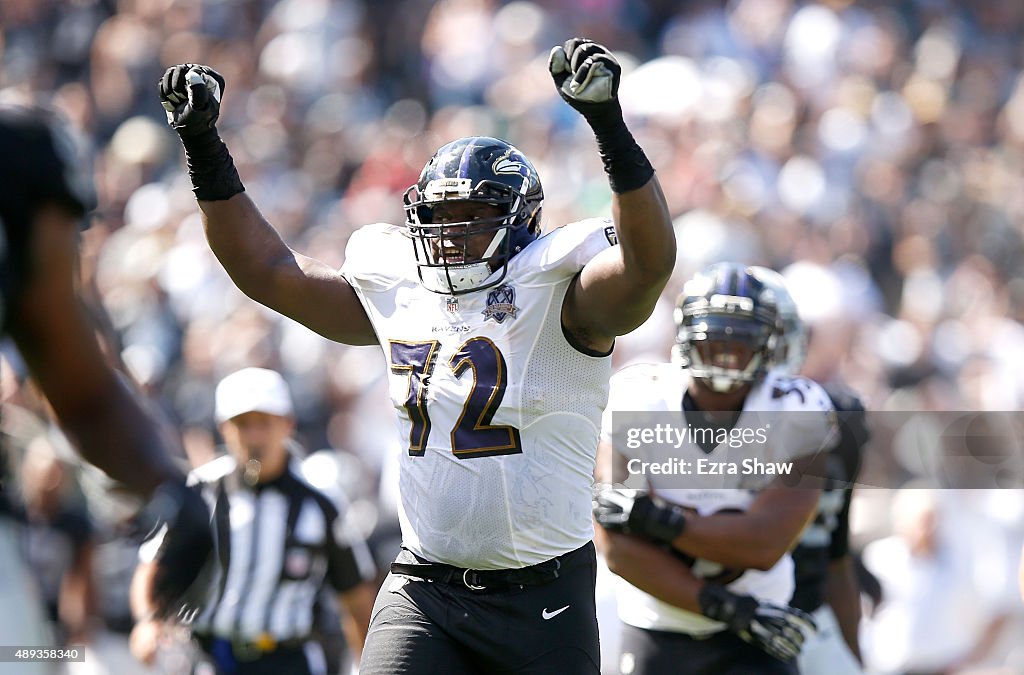 Baltimore Ravens v Oakland Raiders