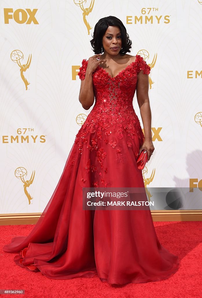 US-ENTERTAINMENT-TELEVISION-EMMYS-ARRIVALS