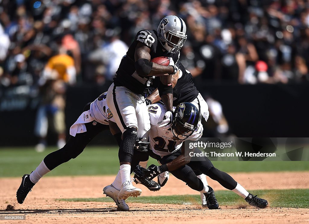 Baltimore Ravens v Oakland Raiders