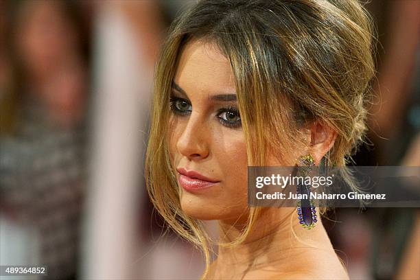 Blanca Suarez attends 'Mi Gran Noche' premiere during 63rd San Sebastian Film Festival on September 20, 2015 in San Sebastian, Spain.