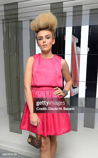 Tallia Storm attends the Louis Vuitton Series 3 VIP launch during London Fashion Week SS16 on September 20, 2015 in London, England.