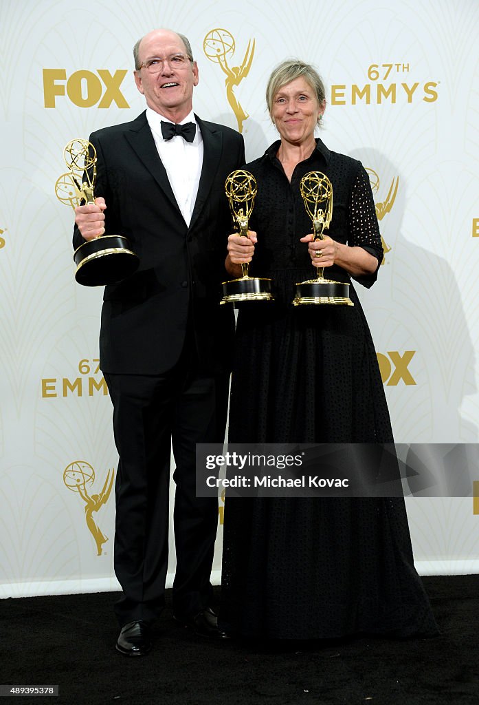 67th Annual Primetime Emmy Awards - Press Room