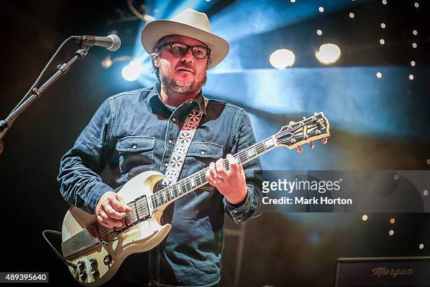 Jeff Tweedy of Wilco performs on day 5 of the CityFolk Festival at Lansdowne Park on September 20, 2015 in Ottawa, Canada.