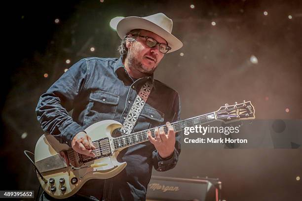 Jeff Tweedy of Wilco performs on day 5 of the CityFolk Festival at Lansdowne Park on September 20, 2015 in Ottawa, Canada.