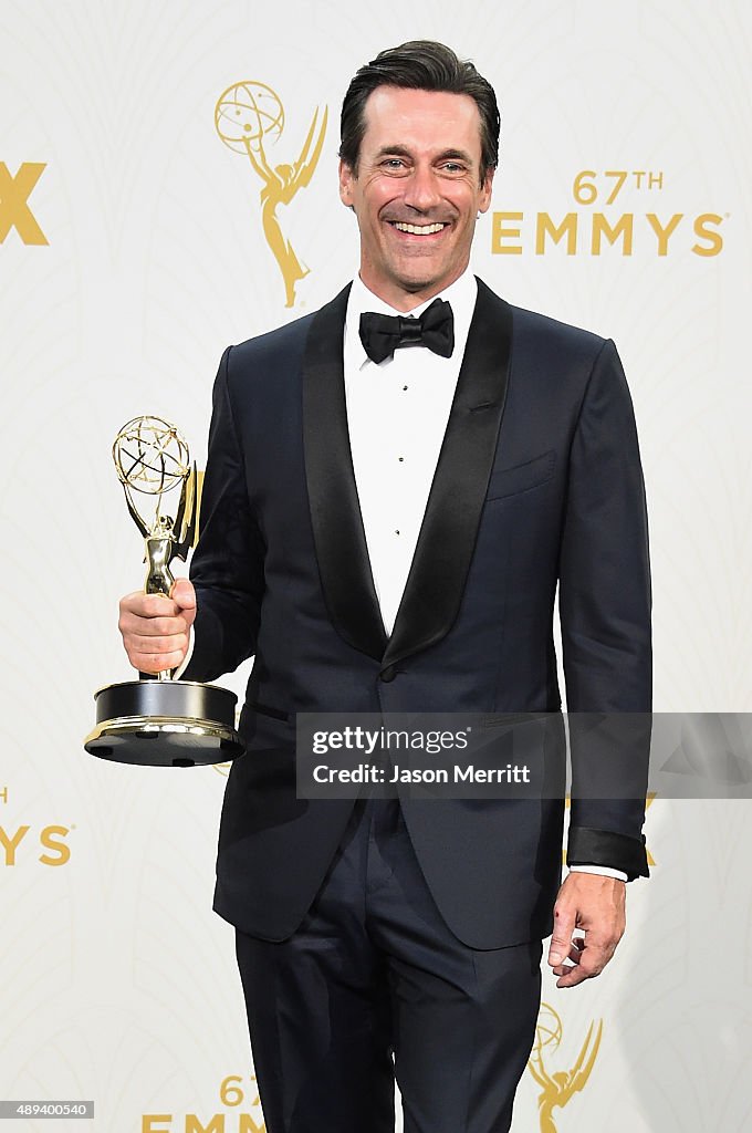 67th Annual Primetime Emmy Awards - Press Room